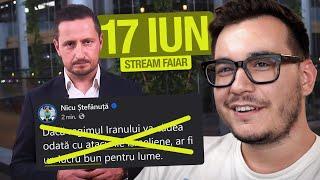NICU ȘTEFĂNUȚĂ N-ARE DREPTATE, ISRAEL - IRAN & NECAZURILE LUI BURDUJA