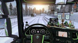 ETS2 (v1.30) - New Scania S730 V8 Sound + Interior + Combo Skin | Frosty Winter!