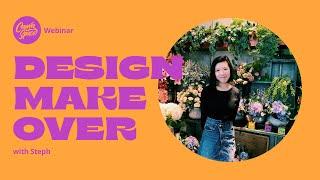 Create Logo, Flyer and T-shirt Designs with Canva | Design Makeover with Steph