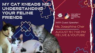IHAD 2021 Webinar Series: "My Cat Kneads Me! Understanding Your Feline Friends"