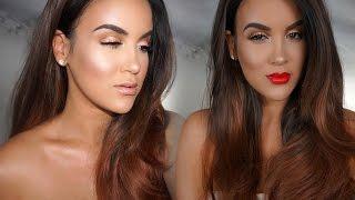 Glowy Bronzy Glam | Nicole Guerriero