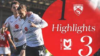 Morecambe v MK Dons Highlights