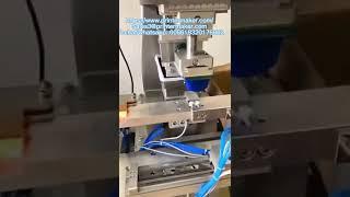 Automatic pad printing machine for size clips