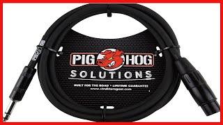 Pig Hog PX-TMXF6 1/4" TRS to XLR Adaptor Cable, 6 Feet