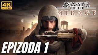 Jer ste VI to tražili!!! Assassins Creed MIRAGE - Epizoda 1 / 2160p 60FPS / Playstation 5 PRO