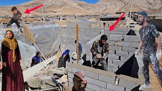 A Pleasant Winter Day: Ali's Nomadic Family's Efforts to Build a Bathroom and Toilet