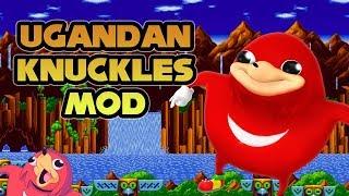 Sonic Mania - Ugandan Knuckles Mod