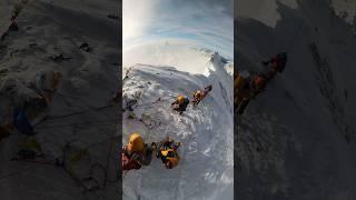 Mount Everest view from summit #shorts