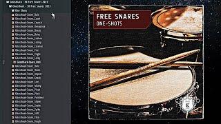 Free Sample Pack || FREE Snare One-Shots 2023 (By Ghosthack)