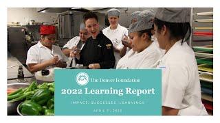 2022 Learning Report: A discussion of our learnings and successes