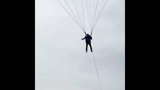 Paragliding takeoff views at Khanpur Dam Lake