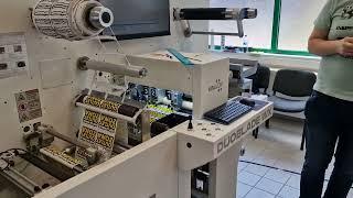Vicut printer and cutter all in one die-cut label finishing system