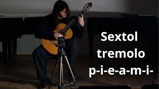 A. Barrios - El ultimo tremolo - Sextol tremolo - Andrey Trush