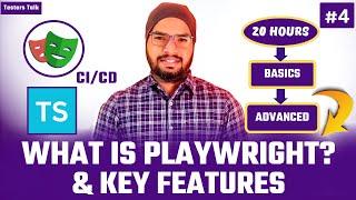 Playwright TypeScript #4 What is Playwright? & Key Features | Playwright Testing Tutorial