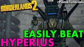 Borderlands 2: How to Beat Hyperius the Invincible Easily (OP 8 Hyperius Solo) #PumaTutorials