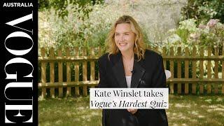 Kate Winslet's Best Performances & Playing Lee Miller 2024 | Vogue's Hardest Quiz | Vogue Australia