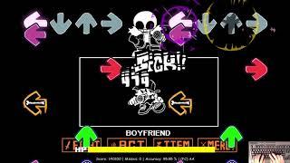 FNF Indie Cross Sans - Sansational (Genocide) (FC) (4k)