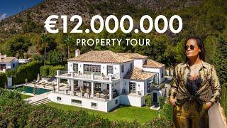 Touring The Highest Property in Sierra Blanca with Amazing Views! | Golden Mile, Marbella