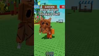How To Get A Cooked Owl In New Grow A Garden Update! 