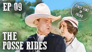 The Red Rider | Episode 9 | The Posse Rides | Colorized