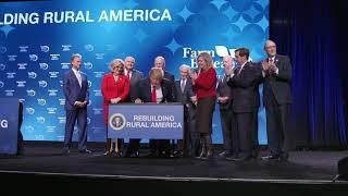 President Trump Delivers Remarks to the American Farm Bureau Federation