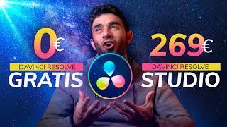 ¿Merece la pena DAVINCI STUDIO? [Studio vs Gratis]