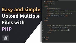 Upload Multiple Files with PHP | PHP tutorial