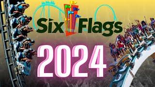 Six Flags' New For 2024 INSANE Coasters