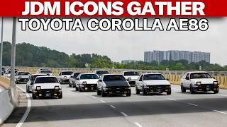 JDM icon from "Initial D" - 20 of the BEST Toyota AE86 Sprinters in Malaysia | Capturing Car Culture