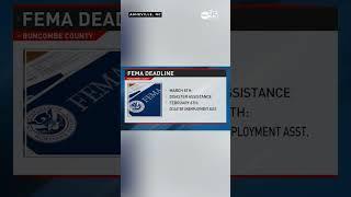 FEMA extends deadline to apply for Hurricane Helene federal assistance #FEMA #ncnews #news #abc45