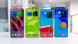 Galaxy S25 Edge vs. Ultra vs. vivo X200 Ultra vs. Oneplus 13: Battery, Camera, Bend Test!