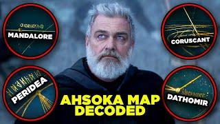 We Translated the Map in AHSOKA End Credits… SO MANY CLUES!