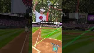 VR Walk off: Bottom of the 9th, Down by 1, Voodoo One at the Plate #baseballequipment #baseballbat