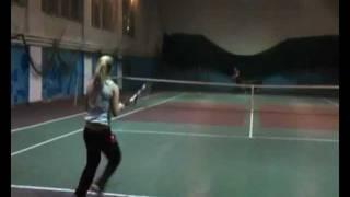 Katya Nakonechnaya, College Tennis Recruiting Video for Fall 2013 (Video 1)