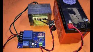 12 volt auto cut circuit diagram