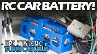 Lightest Ever Car Battery - Episode 41 - Time Attack Miata TURBO Build