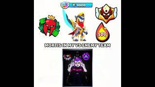 MORTIS IN MY VS ENEMY TEAM#mortis#my#enemy#team#bestmortis#top4ik#lizishu#brawlstars