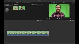 How to use a green screen on iMovie