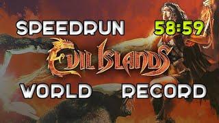 [WORLD RECORD] Проклятые земли - Any% Glitchless  (speedrun - 58:59) (Evil Islands)