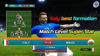 Italy best formation | PES 2021