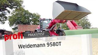 Weidemann Teleskop-Radlader 9580 | profi #Praxistest