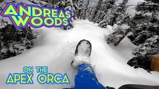 Riding the Andreas Woods on The Apex Orca