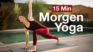 Morning Yoga | 15 Minute Yoga Routine for Beginners