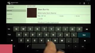 Clover POS -  Editing Inventory Items and Categories on Station