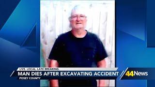 Man dies after excavator accident in Posey County