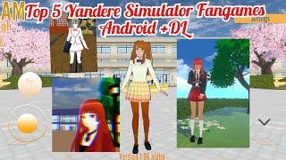 Top 5 Yandere Simulator Fangames for Android +DL / #2023 #tutorial #yanderesimulator #android #game