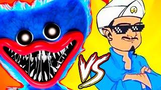 ХАГГИ ВАГГИ VS АКИНАТОР ! - Huggy Wuggy VS Akinator [Poppy Playtime]