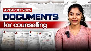 Documents required for AP EAMCET Counselling 2025 || EAPCET Counselling Process || AP EAPCET 2025