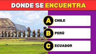  ¿Eres un viajero experto? ️ ¡Adivina el país por sus monumentos! ️ | 60 Preguntas | Parte 4