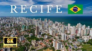 ▶️ RECIFE Pernambuco, Brazil  | by Drone Footage | 8K ULTRA HD